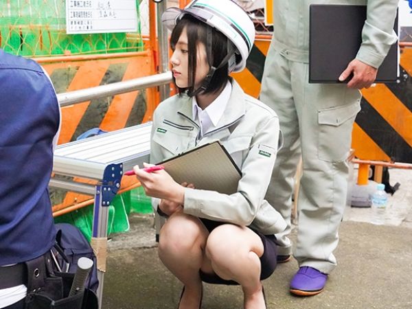 【巨乳現場監督の誘惑】普段は厳しいのに…欲求不満の美人監督が主観で誘惑！ちんちんに夢中で、仕事そっちのけの淫乱モード！