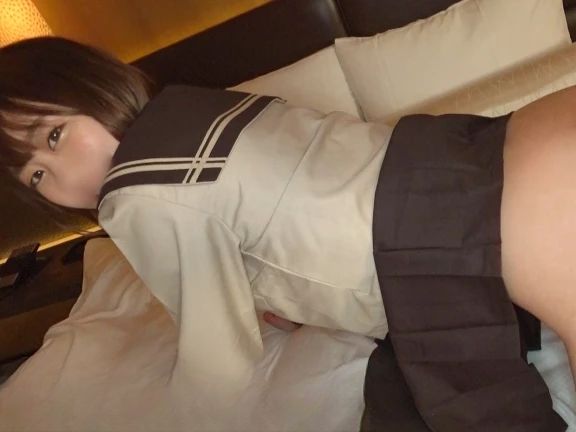 【部活美少女の秘密】『生はダメぇ…』テニスで鍛えた美ボディJKが部活後に無許可中出しセックス！汗ばむ制服の下、エロカワ娘が孕ませ快楽に溺れる！♥