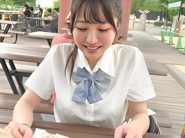 【禁断の制服デート】バイト先で見つけた未成年の彼女と秘密の逢瀬♡制服の下は大人びたボディで、キツマンにデカチン挿入！年齢差カップルの危険な関係にドキドキが止まらない！！