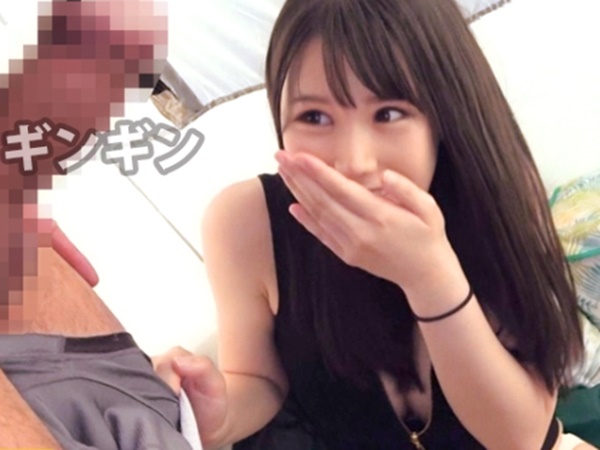 【デカチンに驚愕！ドM女子大生】『こんなの初めて…♡』元カレより大きいチンポに恐る恐るフェラ！デカチンねじ込まれイキまくる敏感ボディがエロすぎる！！