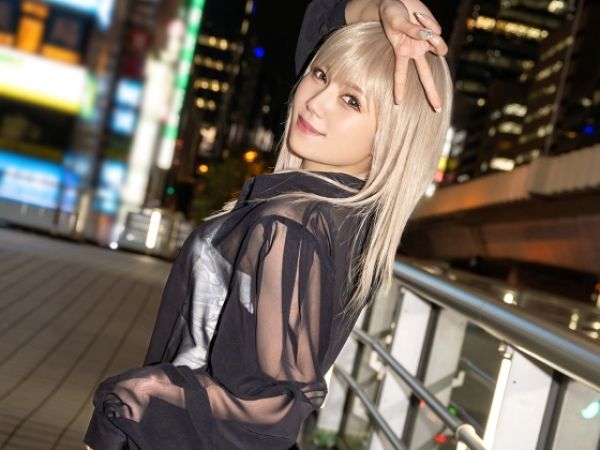 【渋谷の夜に輝く金髪ギャル】最高級の白ギャルとワンナイトラブ！金髪美少女をホテルに連れ込み、生ハメセックスで激しく突きまくる！禁断の中出しで最高の夜を過ごす！！